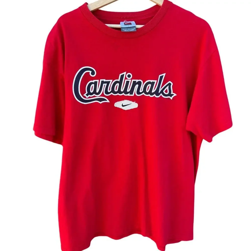 St. Louis Cardinals Nike MLB Baseball Red Men's Shirt Large